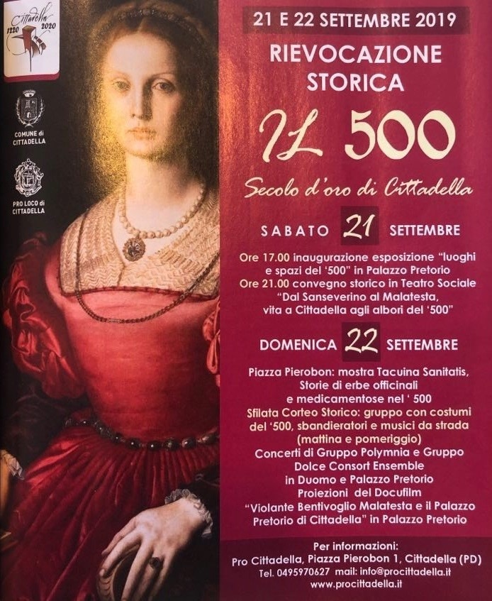 Il 500 Secolo d’oro di Cittadella – Rievocazione storica