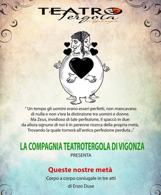 Queste nostre metà. Corpo a corpo coniugale in tre atti